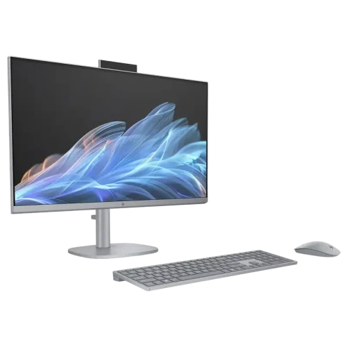 Computer All-in-One HP OmniStudio X 27, Core Ultra 5, 16GB/1TB, 60 Hz, Argintiu