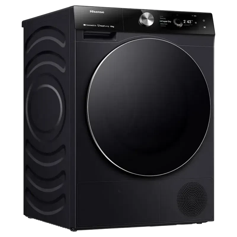 Сушильная машина Hisense DH7S107BB, 10кг, Черный 2
