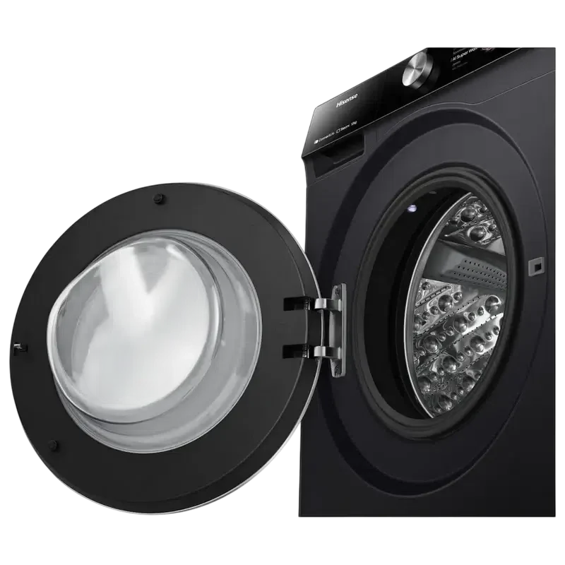 Стиральная машина Hisense WF7S1247BB, Black 3