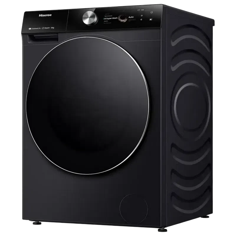 Стиральная машина Hisense WF7S1247BB, Black 4