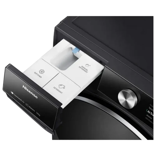 Стиральная машина Hisense WF7S1247BB, Black