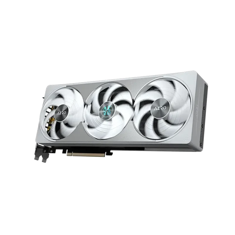 Placă video Gigabyte GeForce RTX 5080 AERO OC SFF, Alb 6