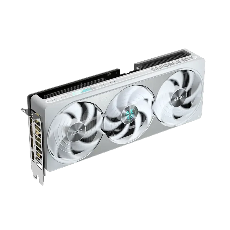 Placă video Gigabyte GeForce RTX 5080 AERO OC SFF, Alb 5