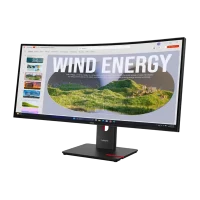 Monitor 34" Lenovo T34WD-40, VA 3440x1440 WQHD, Eclipse Black 3