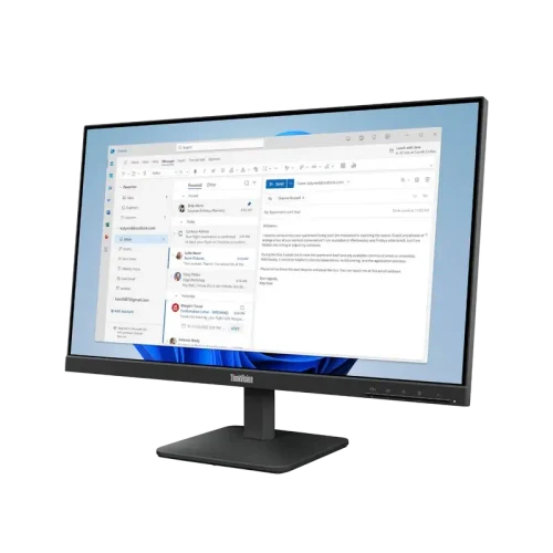 Монитор 23,8" Lenovo ThinkVision S24-4e, IPS 1920x1080 FHD, Чёрный