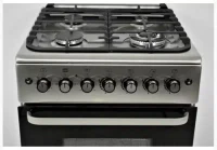 Газовая плита Vesta GC-E6060iCT/X/EUR NG, Silver 2