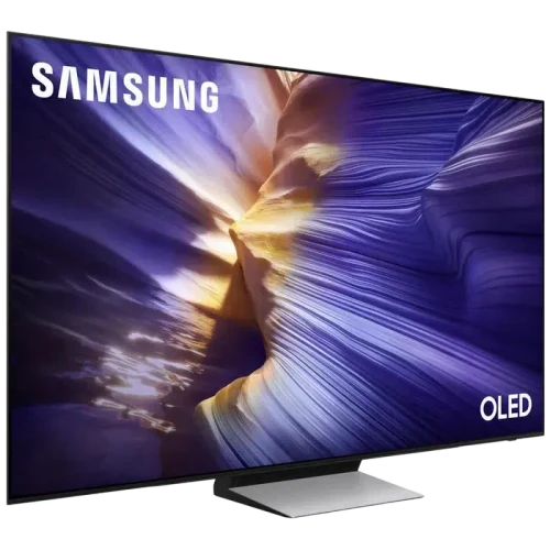 Телевизор 77" Samsung QE77S90FAEXUA, 3840x2160 4K UHD, Tizen, Черный
