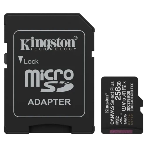 Карта памяти Kingston Canvas Select Plus, 256Гб