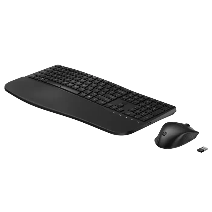 Клавиатура и мышь HP 680, Беспроводное, Чёрный 2