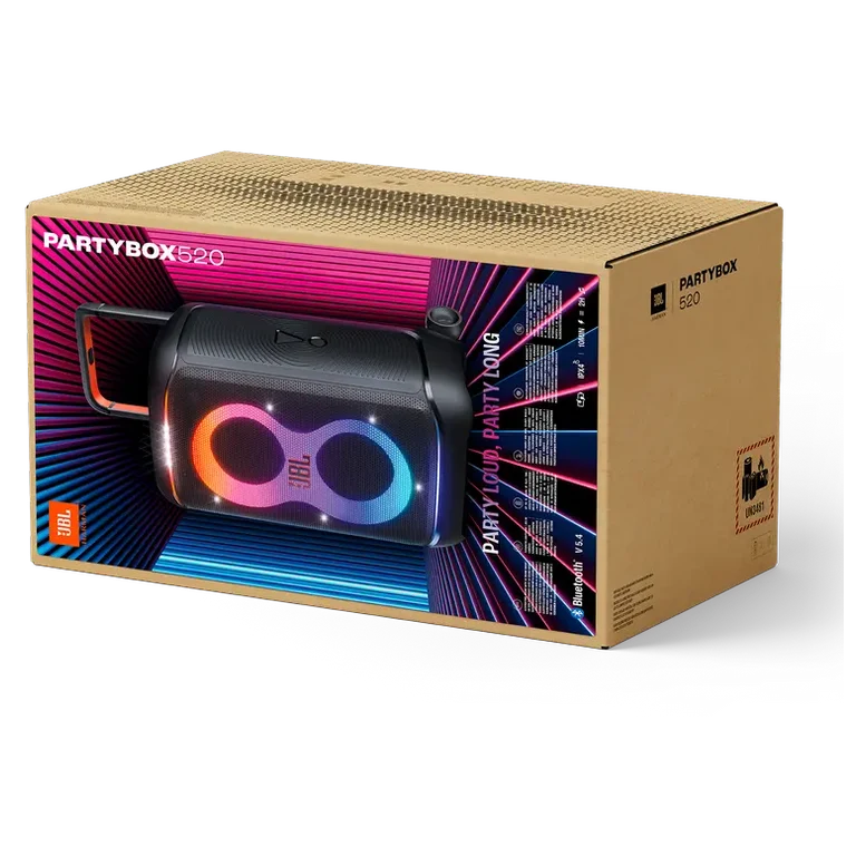 Портативная колонка JBL PartyBox 520, Чёрный 14