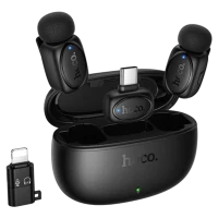 Microfoane wireless HOCO L19, Black