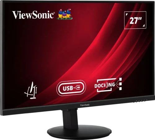 Монитор 27" ViewSonic VG2709U-2K, IPS 2560x1440 QHD, Черный