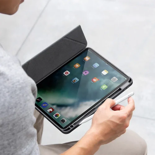 Чехол для планшета Uniq Tablet Case iPad Air 13 2024  Moven, Charcoal Grey