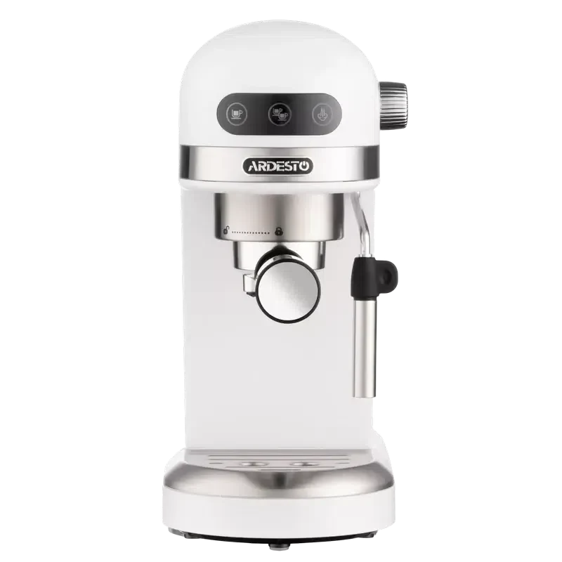 Кофеварка рожковая Ardesto YCM-E1500, White 8