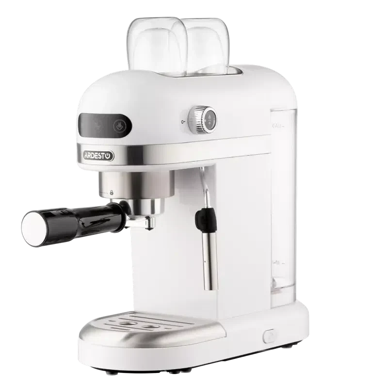 Кофеварка рожковая Ardesto YCM-E1500, White 4