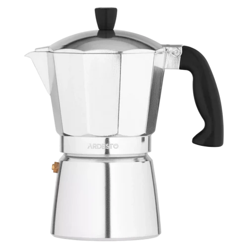 Cafetieră gheizer Ardesto AR0806AG Gemini Cremona, Oțel inoxidabil