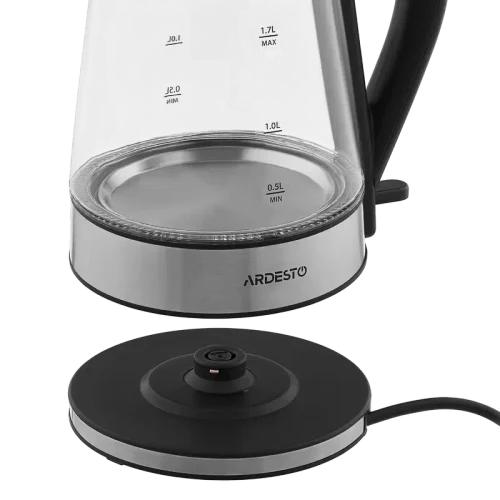 Электрочайник Ardesto EKL-F110, Black
