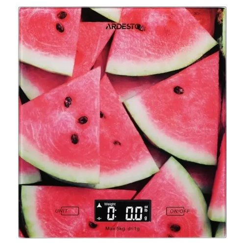 Cântar electronic de bucătărie Ardesto SCK-893, Watermelon