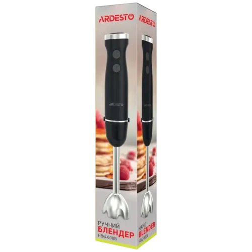 Blender de mână Ardesto HBG-600B, Black