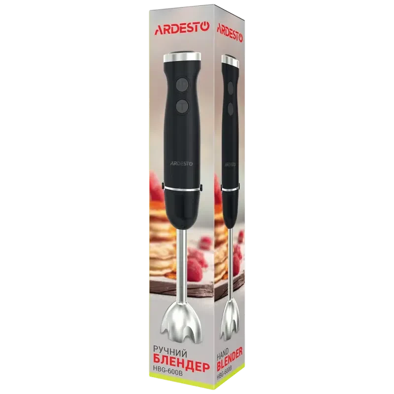 Погружной блендер Ardesto HBG-600B, Black 7