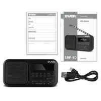 Boxă portabilă SVEN SRP-50, Negru 4