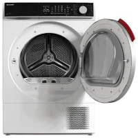 Uscător de rufe Sharp KD-NHL0S9GWC-EE, 10 kg, Alb 2