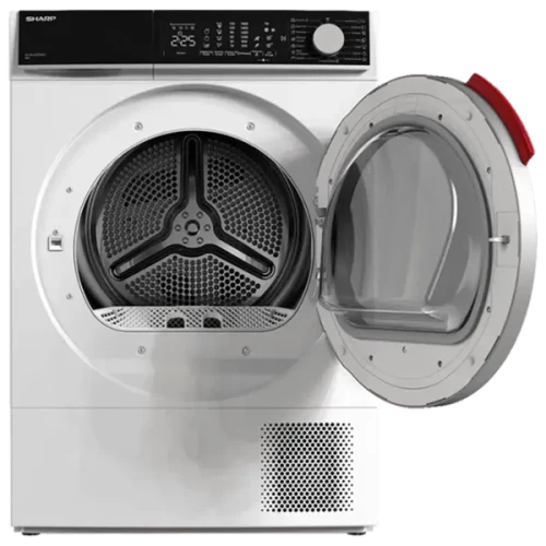 Uscător de rufe Sharp KD-NHL0S9GWC-EE, 10 kg, Alb