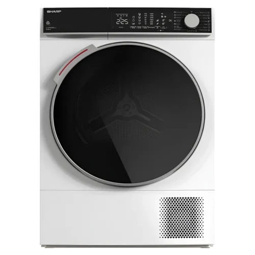 Uscător de rufe Sharp KD-NHL9S9GWC-EE, 9 kg, Alb