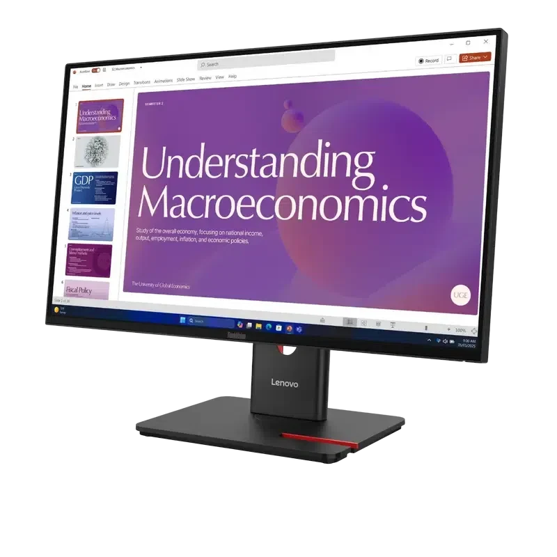 Монитор 24" Lenovo T24D-40, Чёрный 3