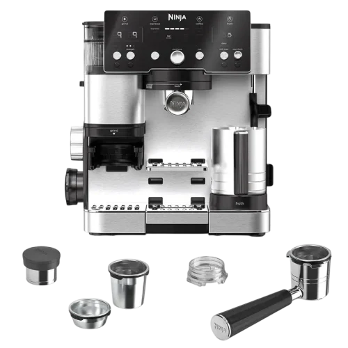 Кофеварка рожковая Ninja ES501, Silver