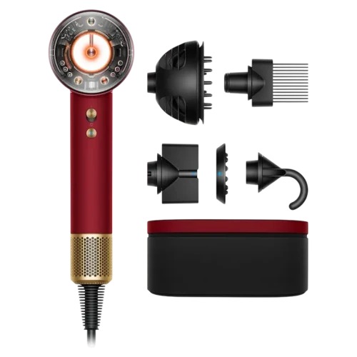 Фен Dyson Supersonic Nural HD16, Red Velvet/Gold