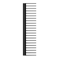 Dyson Pieptene de descurcare Detangling comb Negru | Cupru 3