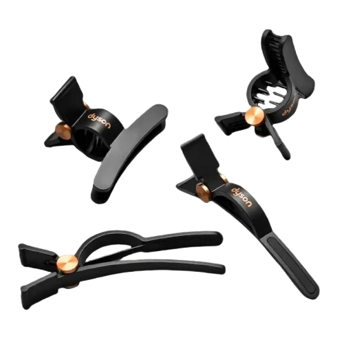 Набор Dyson hair clips, Черный