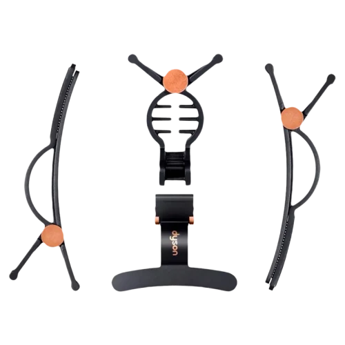 Набор Dyson hair clips, Черный
