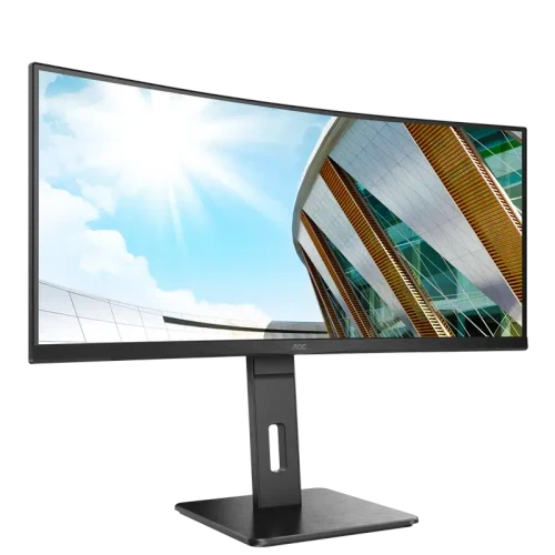 Монитор 34" AOC CU34P2A, Black