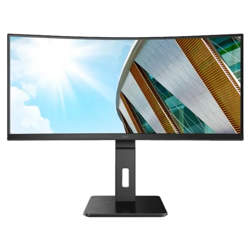 Монитор 34" AOC CU34P2A, Black