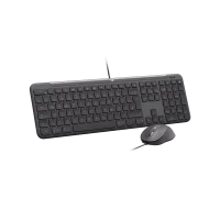 Set Tastatură + Mouse Logitech Signature Slim MK620, Cu fir, Negru 3