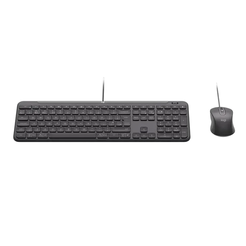 Set Tastatură + Mouse Logitech Signature Slim MK620, Cu fir, Negru 2