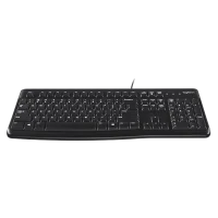 Клавиатура Logitech K120, Проводное, Чёрный 2