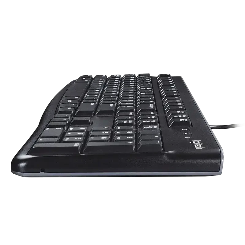 Клавиатура Logitech K120, Проводное, Чёрный 4