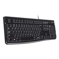 Клавиатура Logitech K120, Проводное, Чёрный 3