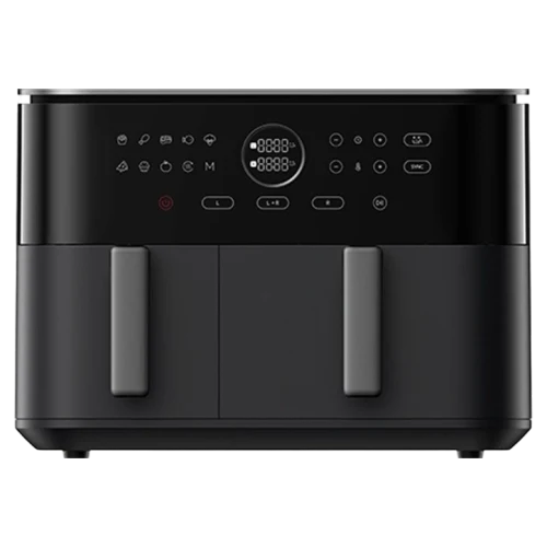 Аэрогриль Xiaomi Dual Zone Air Fryer 10L EU, Черный