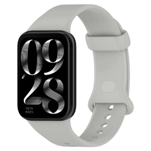 Curelușă Xiaomi Strap Silicon Redmi Watch 4 / 5 /Band 8 Pro/9 Pro, Grey
