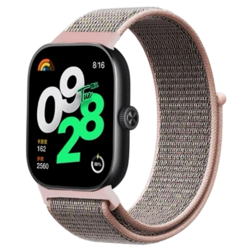 Ремешок Xiaomi Strap Nylon Redmi Watch 4 / 5 /Band 8 Pro/9 Pro, Pink Sand
