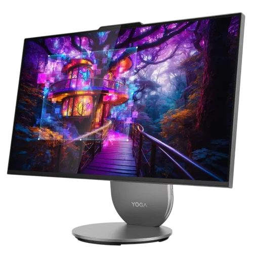 Computer All-in-One Lenovo Yoga 27IAH10, Core Ultra 9, 32GB/1TB, 60 Hz, Gri