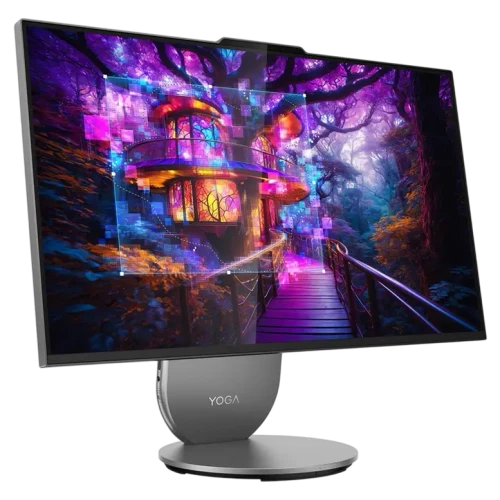 Computer All-in-One Lenovo Yoga 27IAH10, Core Ultra 9, 32GB/1TB, 60 Hz, Gri