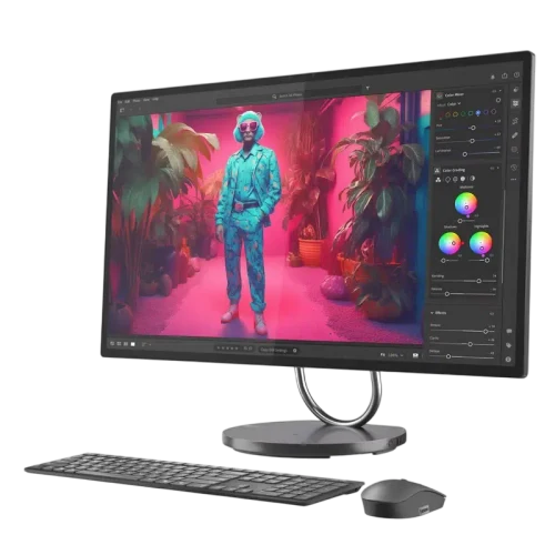 Computer All-in-One Lenovo Yoga 32ILL10, Core Ultra 7, 32GB/1TB, 60 Hz, Negru
