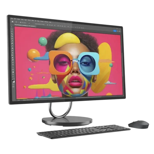 Computer All-in-One Lenovo Yoga 32ILL10, Core Ultra 7, 32GB/1TB, 60 Hz, Negru