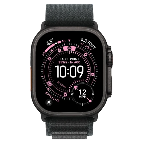 Apple Watch Ultra 3 Black Alpine Loop Black