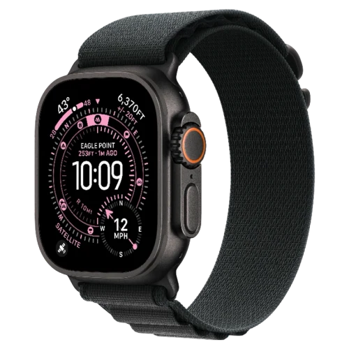 Apple Watch Ultra 3 Black Alpine Loop Black
